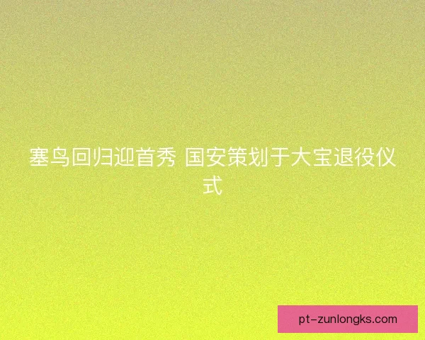 塞鸟回归迎首秀 国安策划于大宝退役仪式